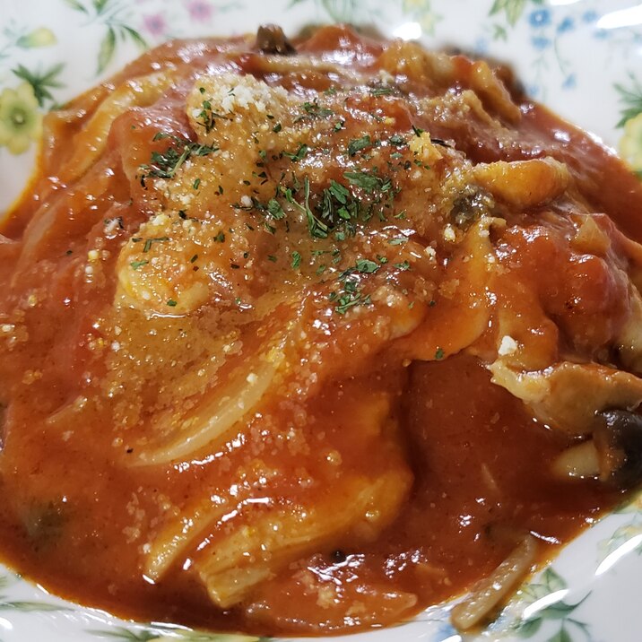 チキンのトマト煮込み